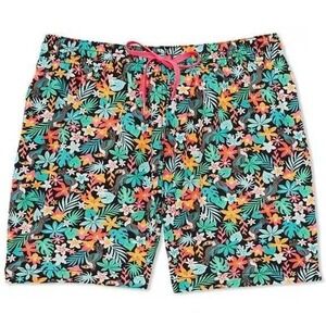 Chubbies 5.5" Men's Medium Bloomerang Swim Trunks Tropical Drawstring Shorts EUC